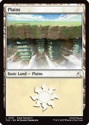 Plains (0297) (297) [Avatar: The Last Airbender: Eternal-Legal] - Deck Out Gaming