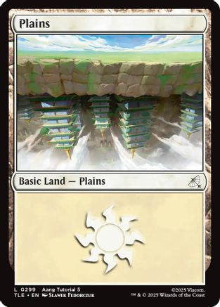 Plains (0299) (299) [Avatar: The Last Airbender: Eternal-Legal] - Deck Out Gaming