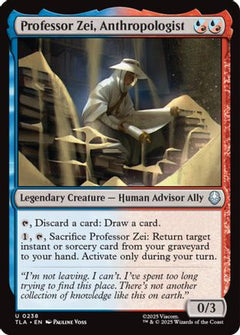 Professor Zei, Anthropologist (238) [Avatar: The Last Airbender] foil - Deck Out Gaming