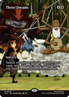Three Dreams (Borderless) (8) [Avatar: The Last Airbender: Eternal-Legal] foil - Deck Out Gaming