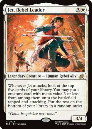 Jet, Rebel Leader (78) [Avatar: The Last Airbender: Eternal-Legal] - Deck Out Gaming