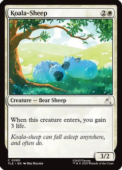 Koala-Sheep (80) [Avatar: The Last Airbender: Eternal-Legal] foil - Deck Out Gaming