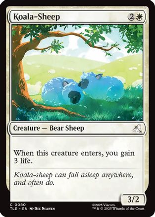 Koala-Sheep (80) [Avatar: The Last Airbender: Eternal-Legal] foil - Deck Out Gaming