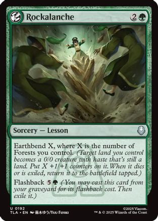 Rockalanche (192) [Avatar: The Last Airbender] foil - Deck Out Gaming