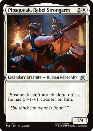 Pipsqueak, Rebel Strongarm (82) [Avatar: The Last Airbender: Eternal-Legal] foil - Deck Out Gaming