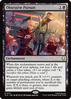 Obsessive Pursuit (112) [Avatar: The Last Airbender] foil - Deck Out Gaming