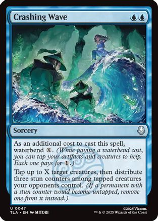 Crashing Wave (47) [Avatar: The Last Airbender] foil - Deck Out Gaming