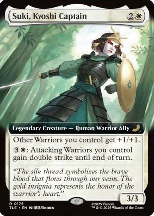 Suki, Kyoshi Captain (Extended Art) (175) [Avatar: The Last Airbender: Eternal-Legal] - Deck Out Gaming