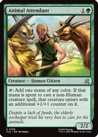 Animal Attendant (128) [Avatar: The Last Airbender: Eternal-Legal] foil - Deck Out Gaming