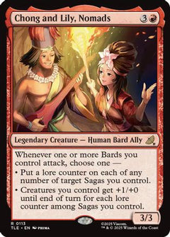 Chong and Lily, Nomads (113) [Avatar: The Last Airbender: Eternal-Legal] foil - Deck Out Gaming