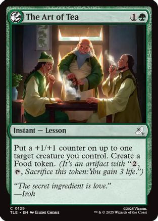 The Art of Tea (129) [Avatar: The Last Airbender: Eternal-Legal] foil - Deck Out Gaming