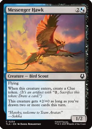 Messenger Hawk (234) [Avatar: The Last Airbender] - Deck Out Gaming