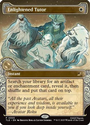 Enlightened Tutor (Showcase) (305) [Avatar: The Last Airbender: Eternal-Legal] - Deck Out Gaming
