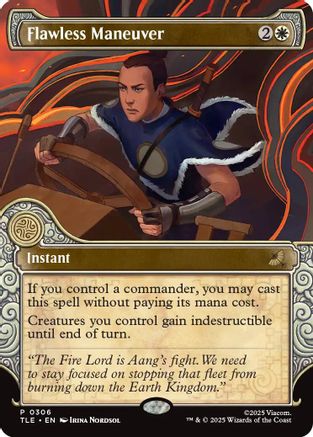 Flawless Maneuver (Showcase) (306) [Avatar: The Last Airbender: Eternal-Legal] - Deck Out Gaming
