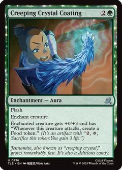 Creeping Crystal Coating (136) [Avatar: The Last Airbender: Eternal-Legal] foil - Deck Out Gaming