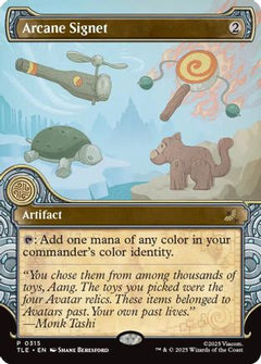 Arcane Signet (Showcase) (315) [Avatar: The Last Airbender: Eternal-Legal] - Deck Out Gaming