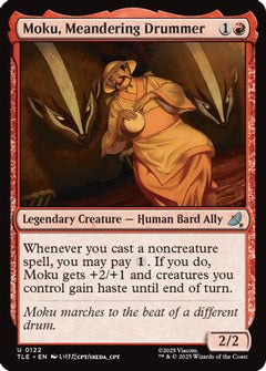 Moku, Meandering Drummer (122) [Avatar: The Last Airbender: Eternal-Legal] foil - Deck Out Gaming