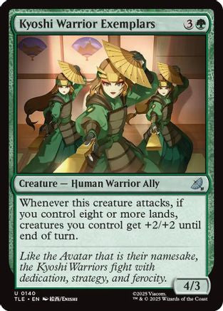 Kyoshi Warrior Exemplars (140) [Avatar: The Last Airbender: Eternal-Legal] - Deck Out Gaming