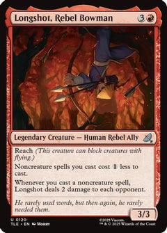 Longshot, Rebel Bowman (120) [Avatar: The Last Airbender: Eternal-Legal] foil - Deck Out Gaming