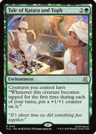 Tale of Katara and Toph (143) [Avatar: The Last Airbender: Eternal-Legal] foil - Deck Out Gaming
