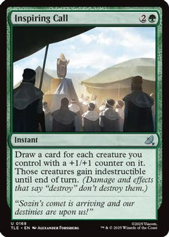 Inspiring Call (168) [Avatar: The Last Airbender: Eternal-Legal] - Deck Out Gaming