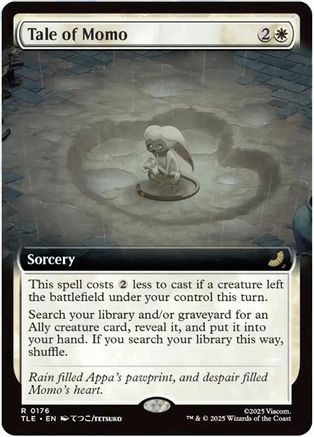 Tale of Momo (Extended Art) (176) [Avatar: The Last Airbender: Eternal-Legal] foil - Deck Out Gaming