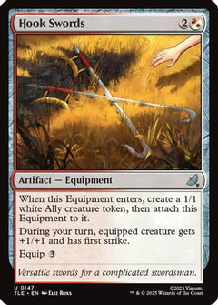 Hook Swords (147) [Avatar: The Last Airbender: Eternal-Legal] foil - Deck Out Gaming