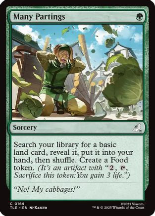 Many Partings (169) [Avatar: The Last Airbender: Eternal-Legal] - Deck Out Gaming