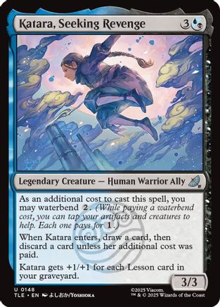 Katara, Seeking Revenge (148) [Avatar: The Last Airbender: Eternal-Legal] foil - Deck Out Gaming