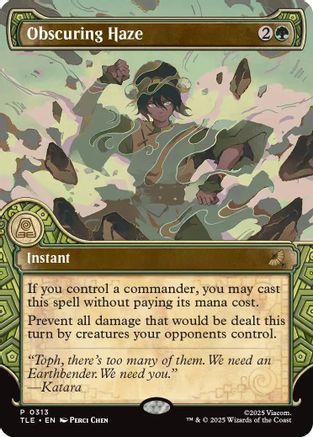 Obscuring Haze (Showcase) (313) [Avatar: The Last Airbender: Eternal-Legal] - Deck Out Gaming