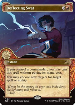 Deflecting Swat (Showcase) (311) [Avatar: The Last Airbender: Eternal-Legal] - Deck Out Gaming