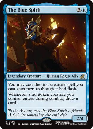 The Blue Spirit (90) [Avatar: The Last Airbender: Eternal-Legal] - Deck Out Gaming