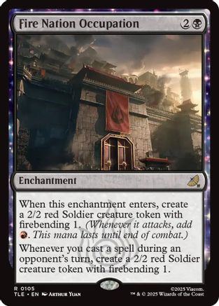 Fire Nation Occupation (105) [Avatar: The Last Airbender: Eternal-Legal] - Deck Out Gaming