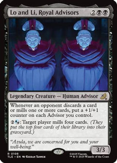 Lo and Li, Royal Advisors (108) [Avatar: The Last Airbender: Eternal-Legal] foil - Deck Out Gaming