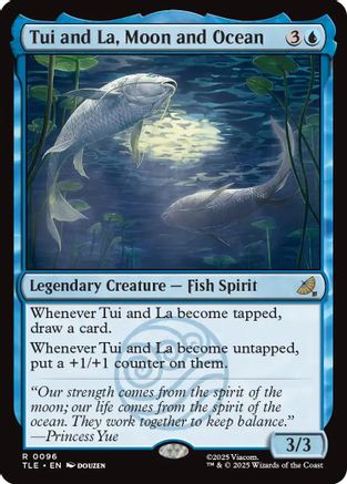 Tui and La, Moon and Ocean (96) [Avatar: The Last Airbender: Eternal-Legal] - Deck Out Gaming