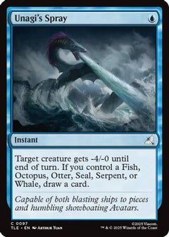 Unagi's Spray (97) [Avatar: The Last Airbender: Eternal-Legal] - Deck Out Gaming