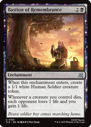 Bastion of Remembrance (160) [Avatar: The Last Airbender: Eternal-Legal] - Deck Out Gaming