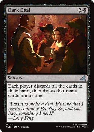 Dark Deal (161) [Avatar: The Last Airbender: Eternal-Legal] foil - Deck Out Gaming