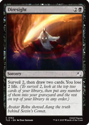 Diresight (162) [Avatar: The Last Airbender: Eternal-Legal] foil - Deck Out Gaming