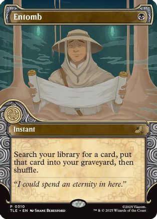 Entomb (Showcase) (310) [Avatar: The Last Airbender: Eternal-Legal] - Deck Out Gaming