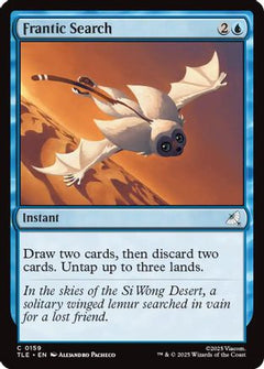 Frantic Search (159) [Avatar: The Last Airbender: Eternal-Legal] foil - Deck Out Gaming