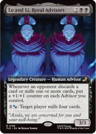 Lo and Li, Royal Advisors (Extended Art) (189) [Avatar: The Last Airbender: Eternal-Legal] - Deck Out Gaming