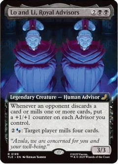 Lo and Li, Royal Advisors (Extended Art) (189) [Avatar: The Last Airbender: Eternal-Legal] foil - Deck Out Gaming