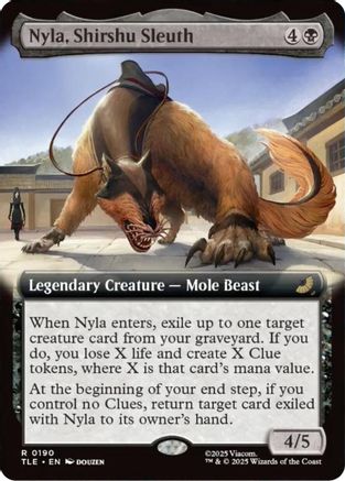 Nyla, Shirshu Sleuth (Extended Art) (190) [Avatar: The Last Airbender: Eternal-Legal] foil - Deck Out Gaming