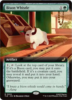 Bison Whistle (Extended Art) (202) [Avatar: The Last Airbender: Eternal-Legal] - Deck Out Gaming