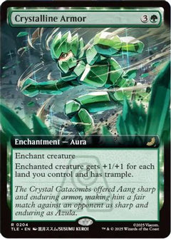 Crystalline Armor (Extended Art) (204) [Avatar: The Last Airbender: Eternal-Legal] - Deck Out Gaming