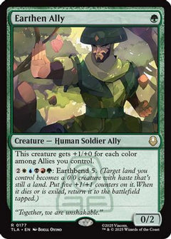 Earthen Ally (177) [Avatar: The Last Airbender] foil - Deck Out Gaming
