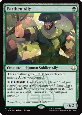 Earthen Ally (177) [Avatar: The Last Airbender] - Deck Out Gaming