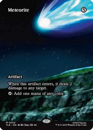 Meteorite (Borderless) (54) [Avatar: The Last Airbender: Eternal-Legal] - Deck Out Gaming