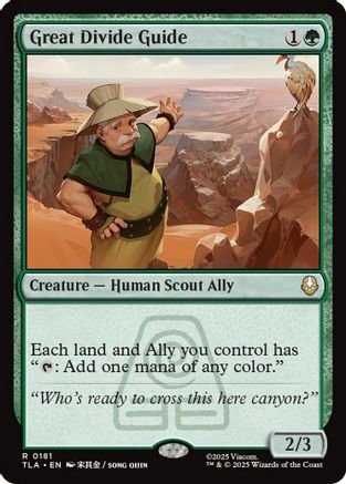 Great Divide Guide (181) [Avatar: The Last Airbender] foil - Deck Out Gaming